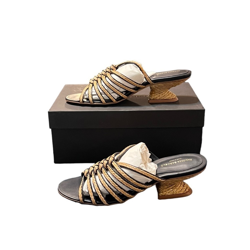 Paloma Barcelo Abby Caged Sandals Sz 9‎ 39
